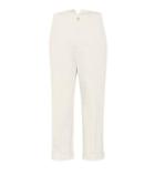 Brunello Cucinelli High-waisted Cotton Pants
