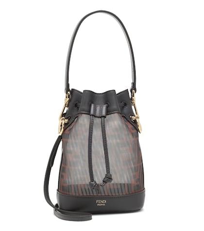 Nanushka Mon Trésor Mesh Bucket Bag