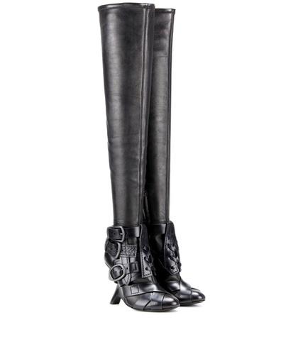 Tom Ford Thigh-high Buckle Boots