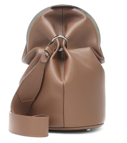 Max Mara Cecile Leather Shoulder Bag