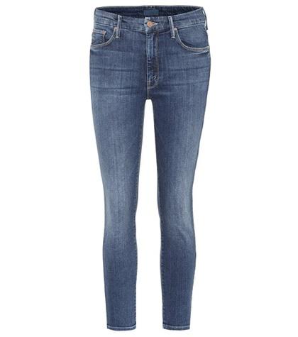 Valentino Garavani The Looker Cropped Skinny Jeans