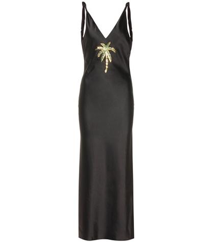Canada Goose Caroline Embellished Silk-satin Dress