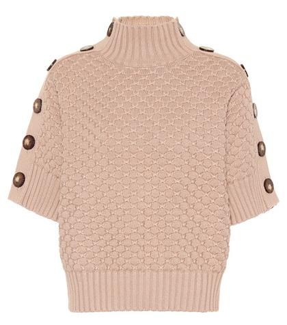 See By Chlo Cotton Turtleneck Sweater
