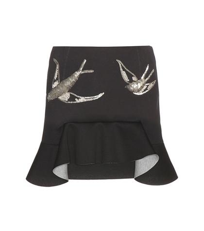 Dolce & Gabbana Embellished Neoprene Miniskirt