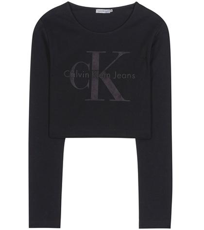 Calvin Klein Jeans Exclusive To Mytheresa.com – Cotton-blend Crop Top