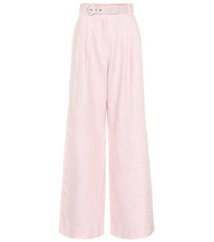 Zimmermann Corsage Linen Pants