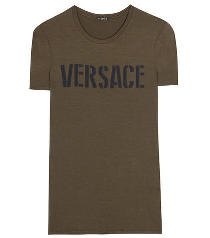 Versace Embroidered T-shirt