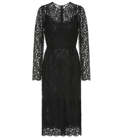 Dolce & Gabbana Cordonetto Lace Midi Dress
