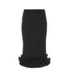 Miu Miu Zircone Crêpe Pencil Skirt