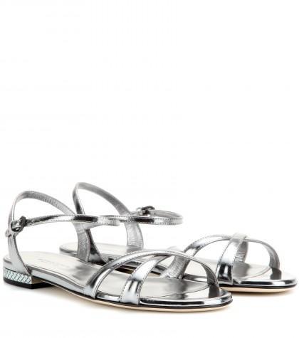 Bottega Veneta Leather Sandals