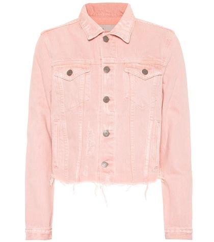 Miu Miu Cropped Denim Jacket