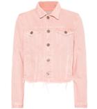 Miu Miu Cropped Denim Jacket