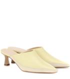 Wandler Bente Two-tone Leather Mules