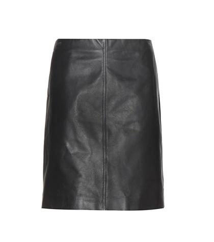 Roger Vivier Leather Skirt