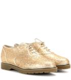 Current/elliott Stefania Glitter-embellished Oxford Shoes