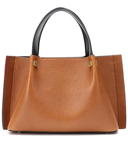 Max Mara Valentino Garavani Vlogo Escape Small Leather Tote