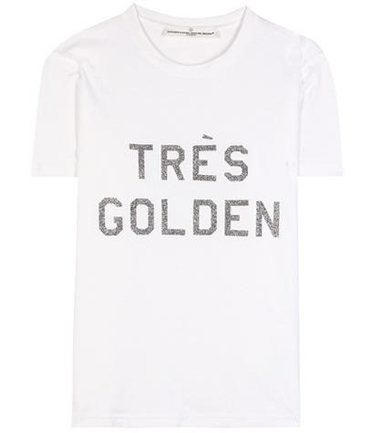 Golden Goose Deluxe Brand Printed Cotton T-shirt