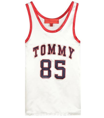 Tommy Hilfiger Satin Top With Appliqué