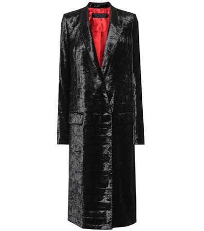 Loro Piana Crushed-velvet Coat