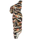 Preen By Thornton Bregazzi Kristen Floral Stretch Crêpe Dress