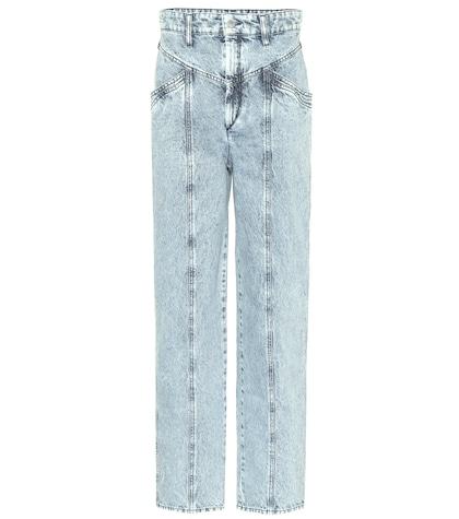 Moon Boot Lenia High-rise Straight-leg Jeans