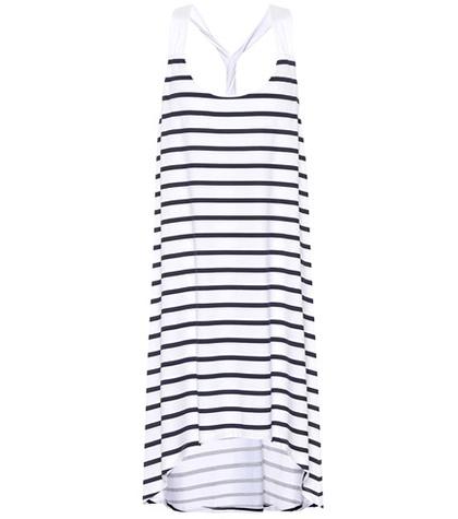 Nicholas Kirkwood Maine Striped Cotton-blend Dress