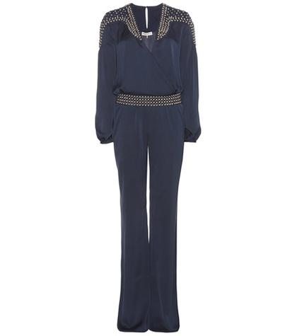 Mr & Mrs Italy Silk Jersey Jumpsuit