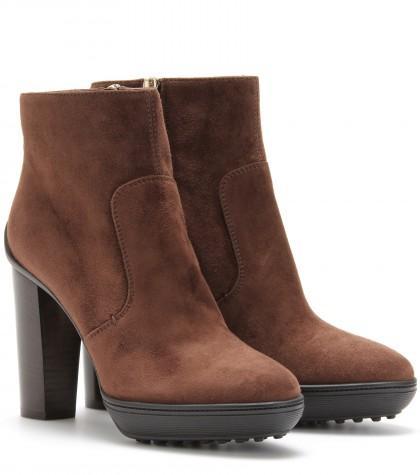 Tod's Suede Ankle Boots