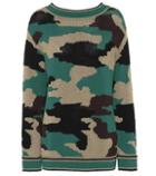 Burberry Camouflage Cotton Sweater