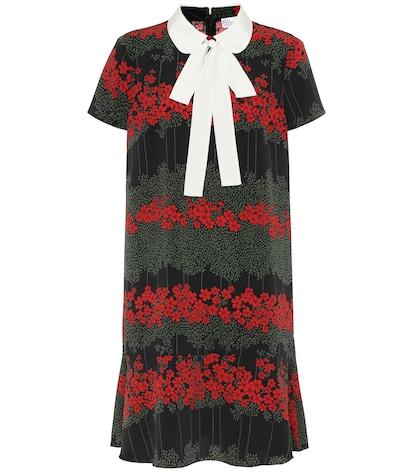 Redvalentino Floral Crêpe Minidress