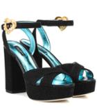 Dolce & Gabbana Crystal-embellished Plateau Sandals