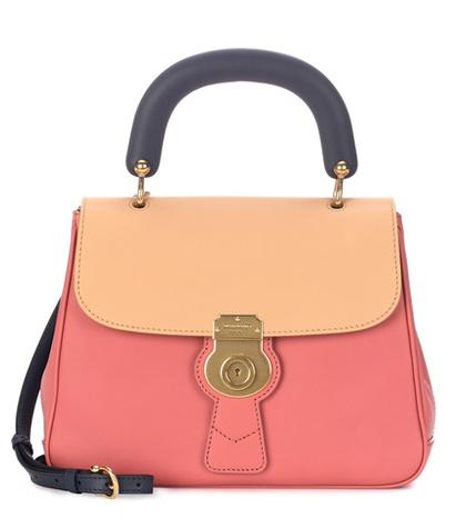 Burberry The Medium Dk88 Top Handle Leather Bag