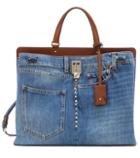 Valentino Valentino Garavani Scout Joylock Maxi Denim Tote
