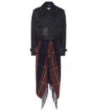 Loewe Wool And Cashmere Layered Trench Coat