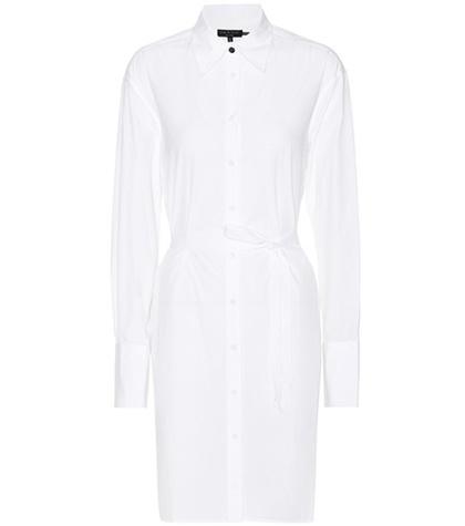 Rag & Bone Essex Poplin Cotton Shirt Dress
