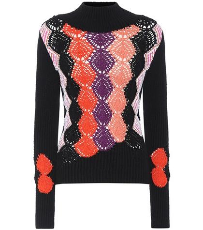 Peter Pilotto Cotton-blend Turtleneck Sweater