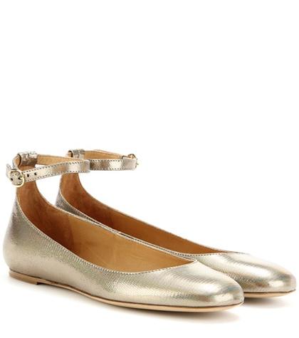 Isabel Marant Étoile Lili Leather Ballerinas