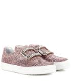 Adidas Originals Sneaky Viv Embellished Slip-on Sneakers