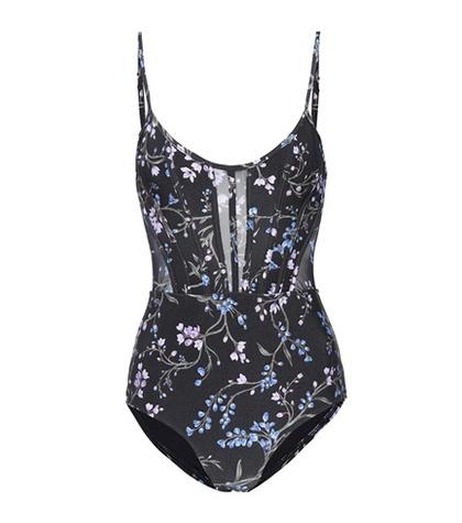 Zimmermann Paradiso Corset Printed Swimsuit