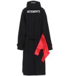 Vetements Gabardine Trench Coat
