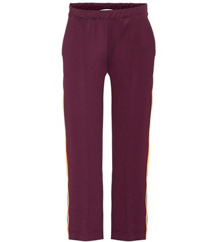 Tre Ccile Retro Cropped Trackpants