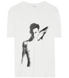 Saint Laurent White Cotton T-shirt
