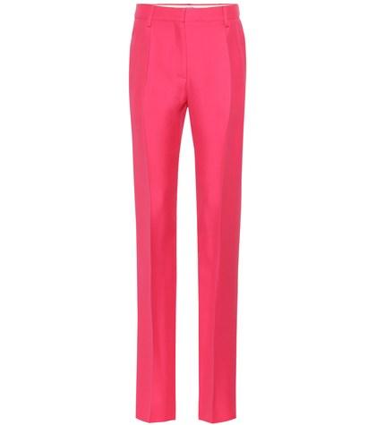 Valentino Mid-rise Straight Pants