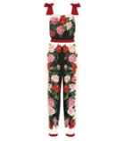 Dolce & Gabbana Printed Cotton Jumpsuit