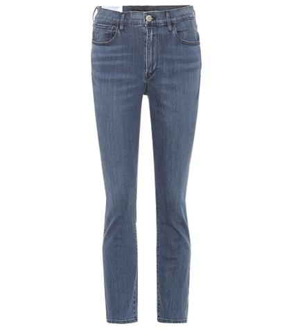 Melissa Odabash Luna Cropped High-rise Skinny Jeans