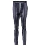 Rokh Striped Wool And Cotton Pants