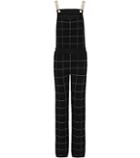 Balmain Knitted Checked Jumpsuit
