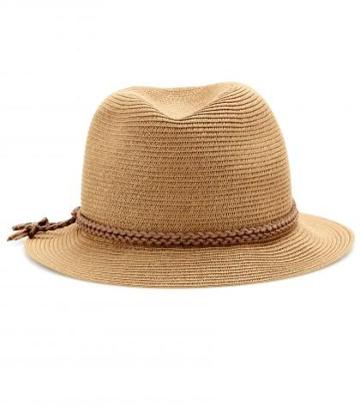 hat Attack fedora With Suede Trim