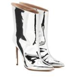 Alexandre Vauthier Alex Low Metallic Ankle Boots