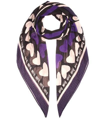 Wood Wood Printed Scarf